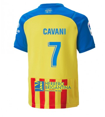 Valencia Edinson Cavani #7 Tredje Tröja 2022-23 Korta ärmar